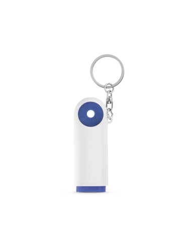TOKEN. Porte-clés avec monnaie pour chariot de supermarché