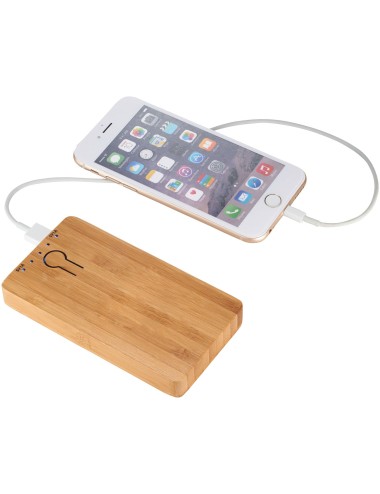 Batterie de secours 5000 mAh en bambou Grove