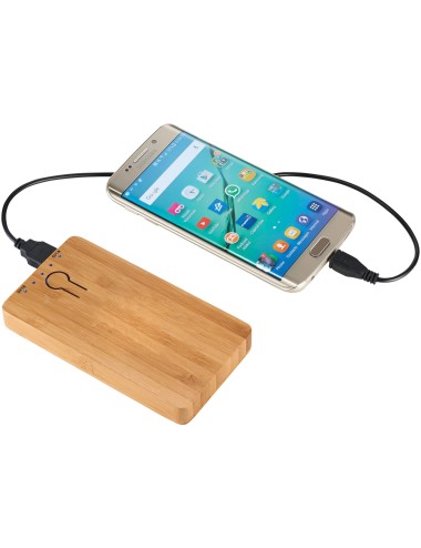 Batterie de secours 5000 mAh en bambou Grove