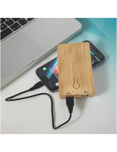 Batterie de secours 5000 mAh en bambou Grove