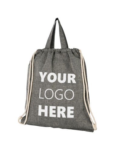 Sac ficelle en coton recyclé Be Inspired 150 g/m² 6L