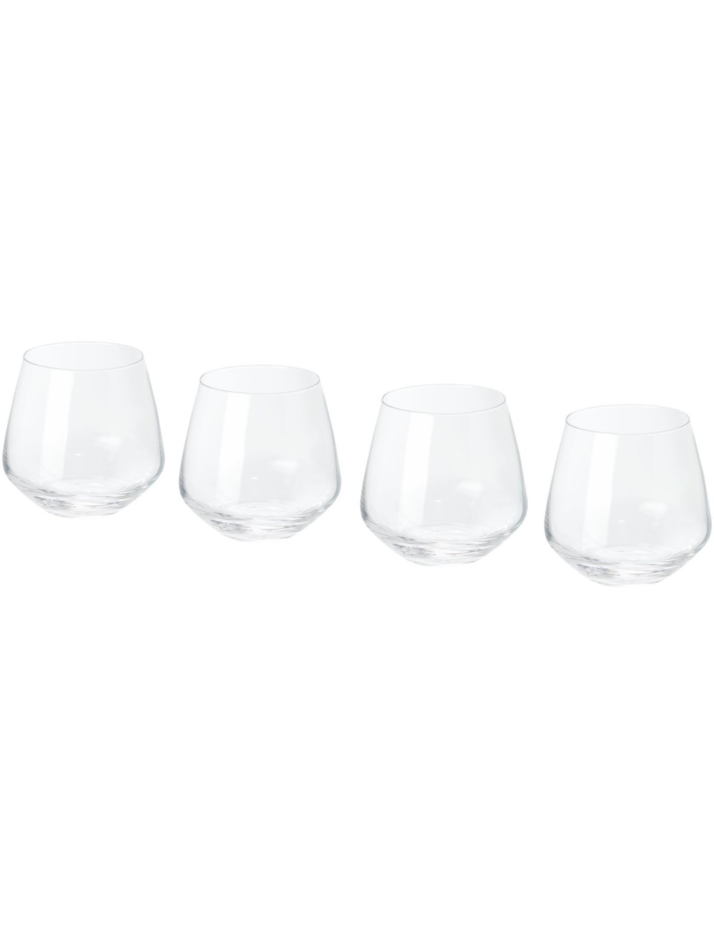 Ensemble Chuvisco de 4 gobelets en verre