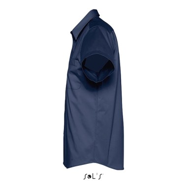 Chemise homme en twill de coton manches courtes BROOKLYN