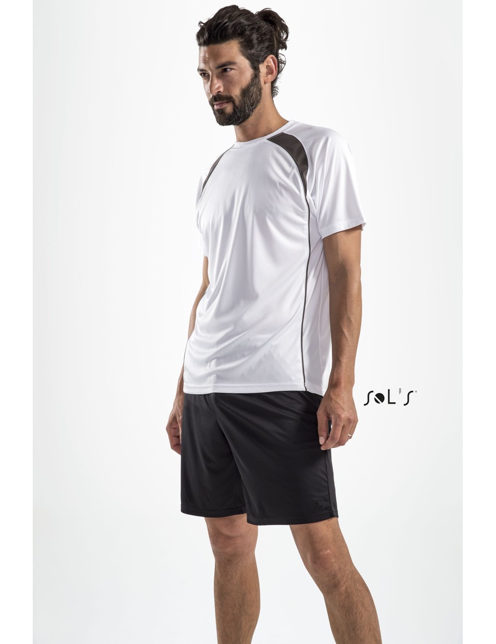 Tee-shirt bicolore homme MATCH