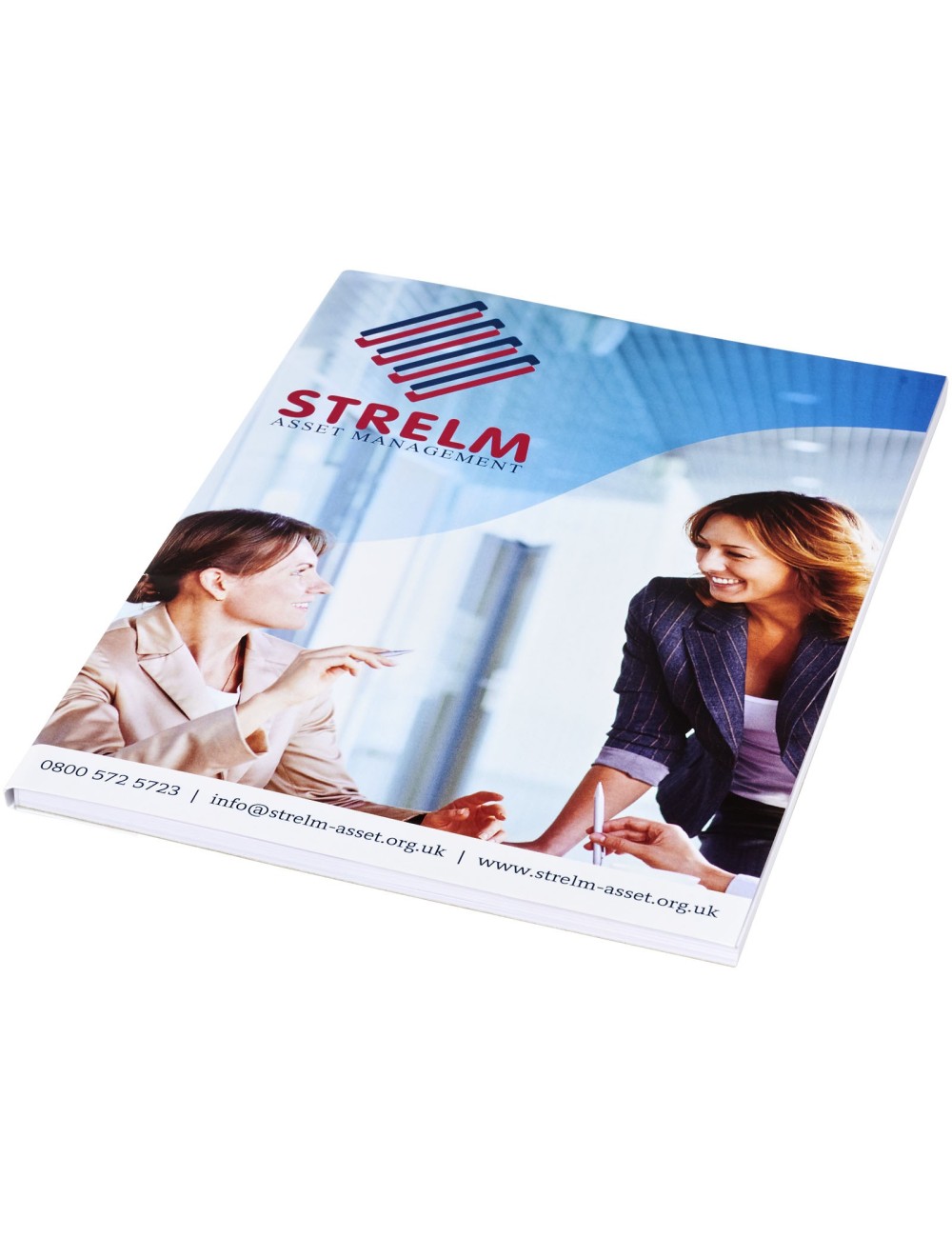 Bloc-notes Desk-Mate® A5 avec couverture