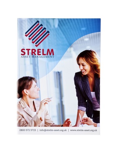 Bloc-notes Desk-Mate® A5 avec couverture