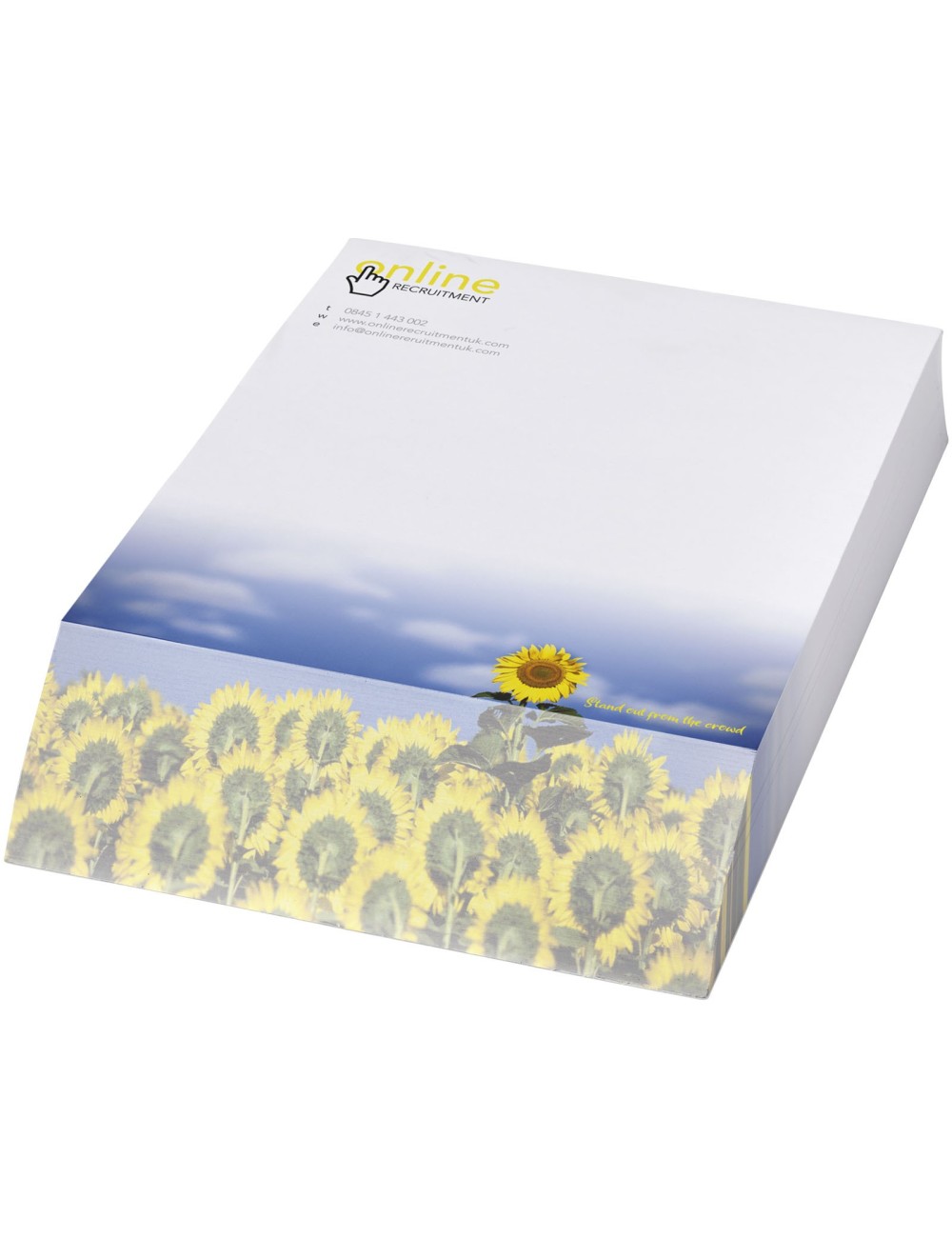 Blocs-notes maxi A5 biseauté Wedge-Mate®