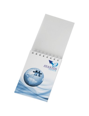 Cahier Desk-Mate® A7 à spirale avec couverture polypropylène