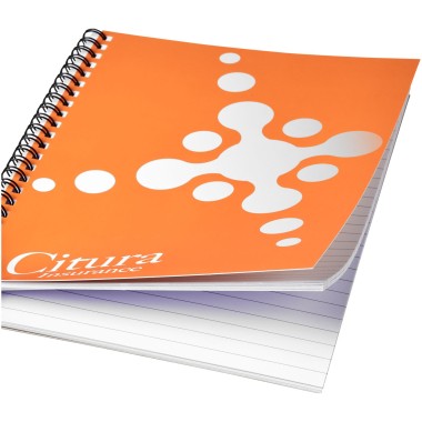 Cahier Desk-Mate® à spirales A5 avec couverture PP