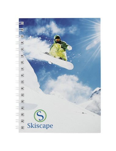 Cahier Desk-Mate® à spirales A6 avec couvertu
re PP