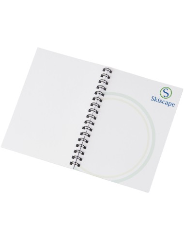 Cahier Desk-Mate® à spirales A6 avec couvertu
re PP