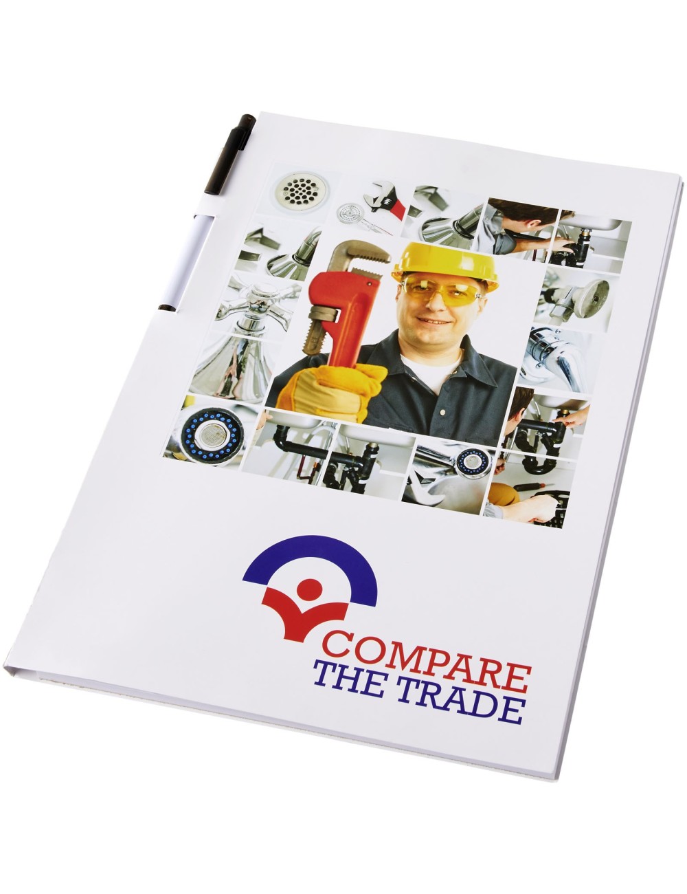 Ensemble conférencier Essential avec bloc-notes A4 et stylo