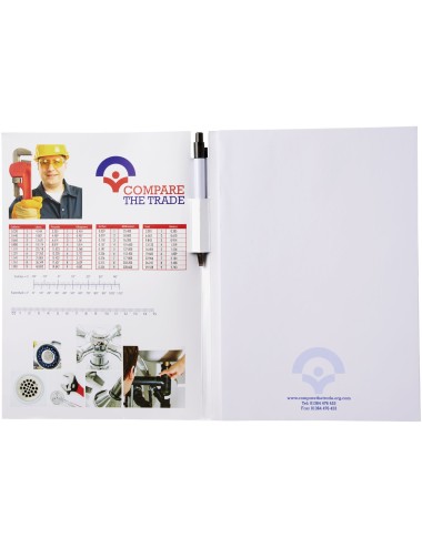 Ensemble conférencier Essential avec bloc-notes A4 et stylo