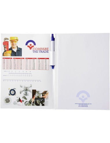 Ensemble conférencier Essential avec bloc-notes A4 et stylo