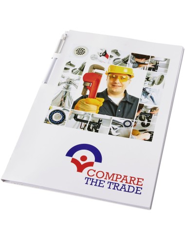 Ensemble conférencier Essential avec bloc-notes A4 et stylo