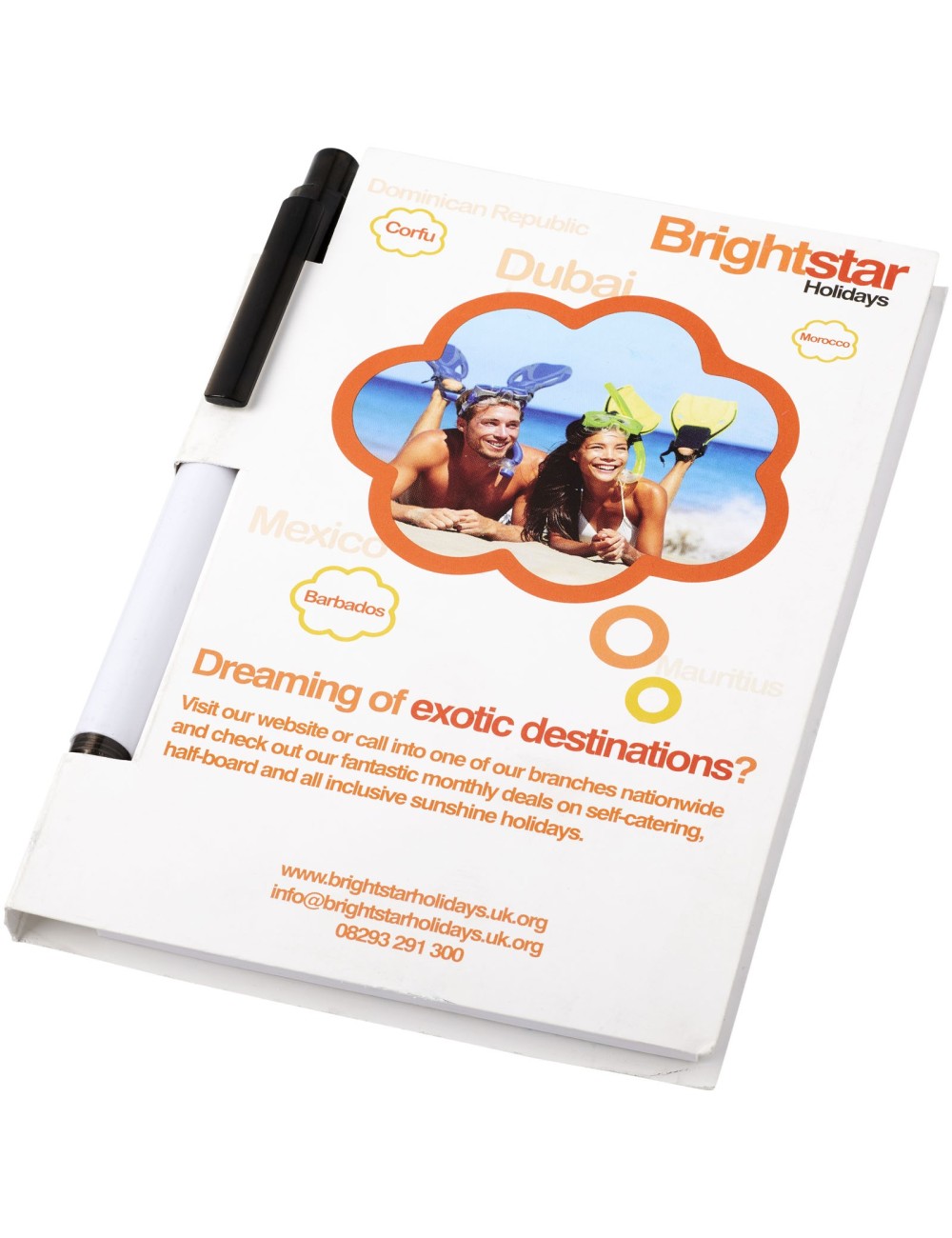 Ensemble conférencier Essential avec bloc-notes A5 et stylo
