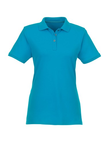Polo bio recyclé manches courtes femme Beryl