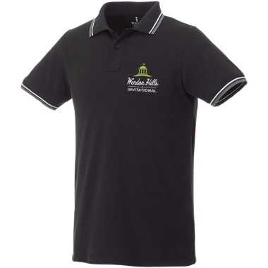 Polo tipping manches courtes homme Fairfield