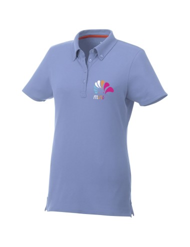 Polo boutonné manches courtes femme Atkinson