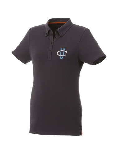 Polo boutonné manches courtes femme Atkinson