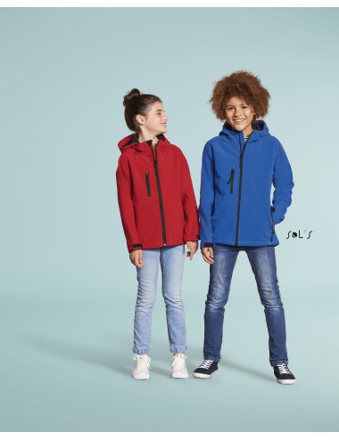 Softshell enfant à capuche REPLAY KIDS