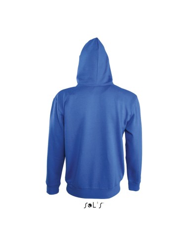 Veste zippée homme bicolore à capuche doublée contrastée SOUL MEN