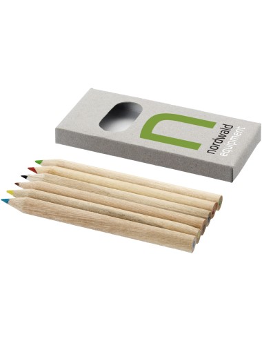 Set de 6 crayons de couleur Ayola