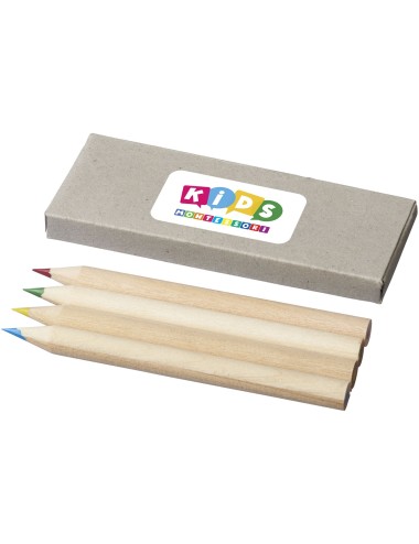 Set de 4 crayons de couleur Tullik