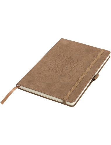 Cahier A5 imitation daim Carbony