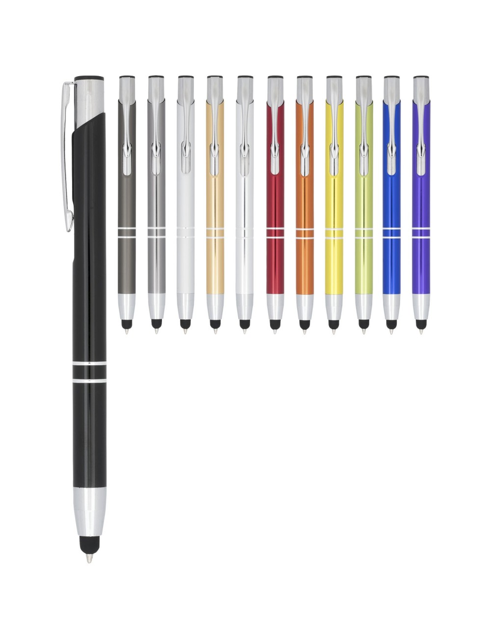 Stylet Stylo bille métallique Moneta