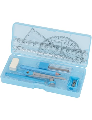Ensemble de géométrie scolaire 9 pièces Julia