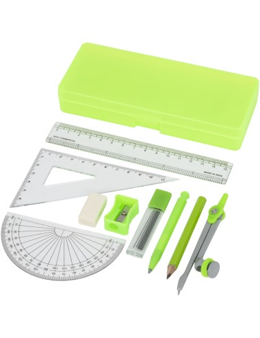 Ensemble de géométrie scolaire 9 pièces Julia