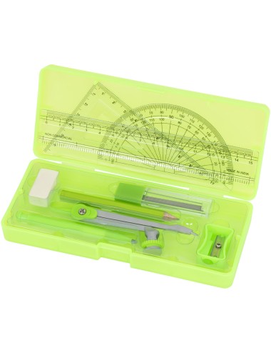 Ensemble de géométrie scolaire 9 pièces Julia