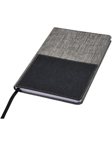Cahier de référence A5 en RPET avec poche frontale Mera