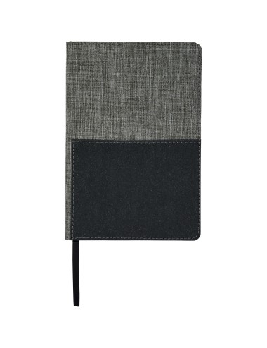 Cahier de référence A5 en RPET avec poche frontale Mera