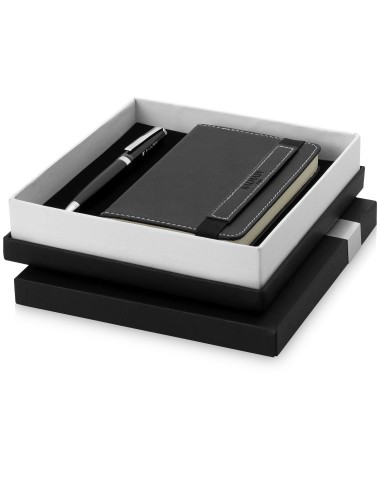 Parure stylo à bille - bloc-notes