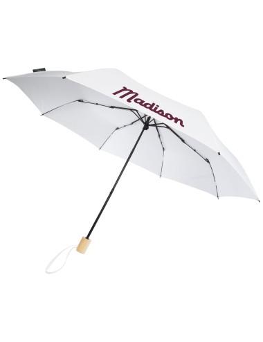 Parapluie 21" pliable windproof en PET recyclé Birgit
