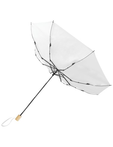 Parapluie 21" pliable windproof en PET recyclé Birgit