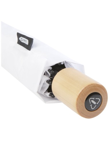 Parapluie 21" pliable windproof en PET recyclé Birgit