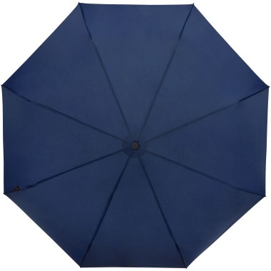 Parapluie 21" pliable windproof en PET recyclé Birgit