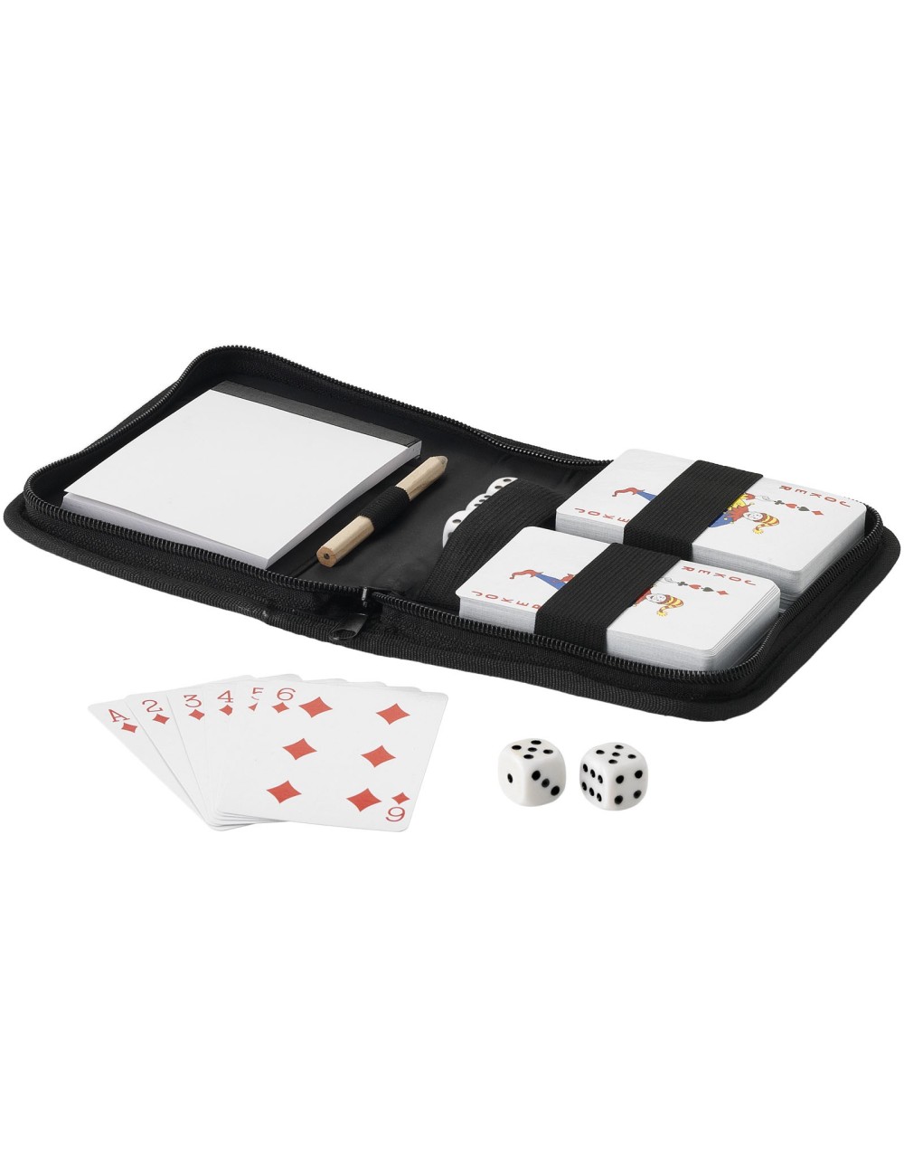 Jeu de cartes Tronx 2 pièces avec housse