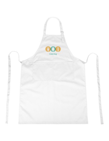 Tablier ajustable Zora avec bretelle réglable au cou