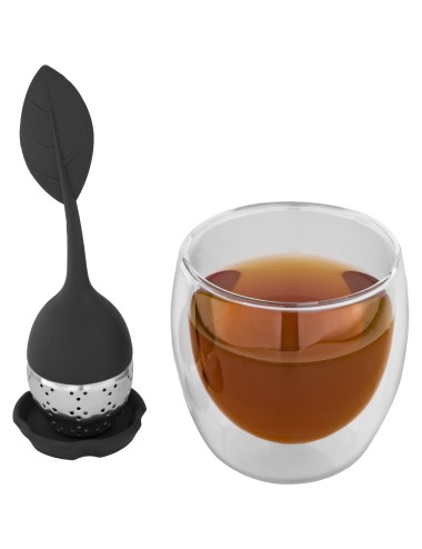 Ensemble de thé Spring avec verre et passe-thé