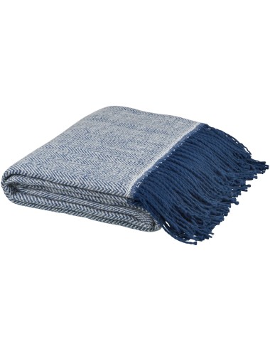 Couverture motif chevrons Haven