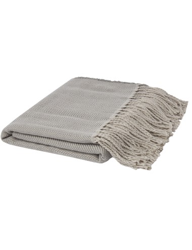 Couverture motif chevrons Haven