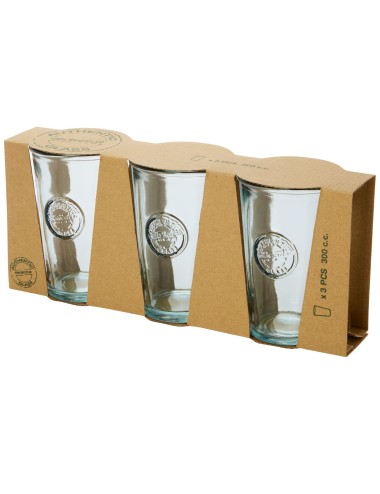 Ensemble Copa de 3 pièces de 300 ml en verre recyclé