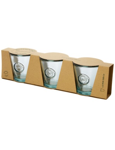 Ensemble Copa de 3 pièces de 250 ml en verre recyclé