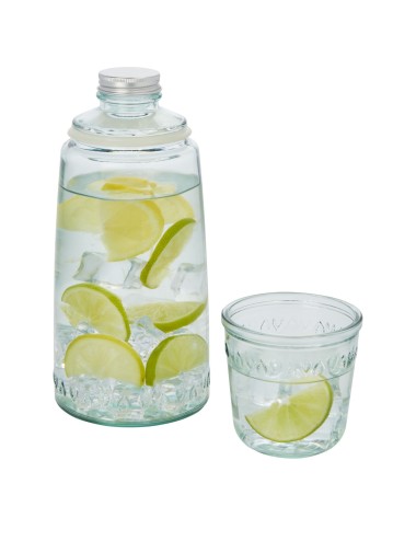 Ensemble Vient de 2 pièces en verre recyclé