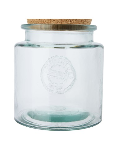 Ensemble Aire de 2 récipients de 1 500 ml en verre recyclé