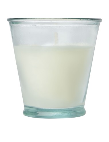 Bougie de soja Luzz avec support en verre recyclé